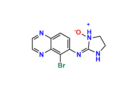 (Z)-2-((5-bromoquinoxalin-6-yl)imino)imidazolidine 1-oxide
