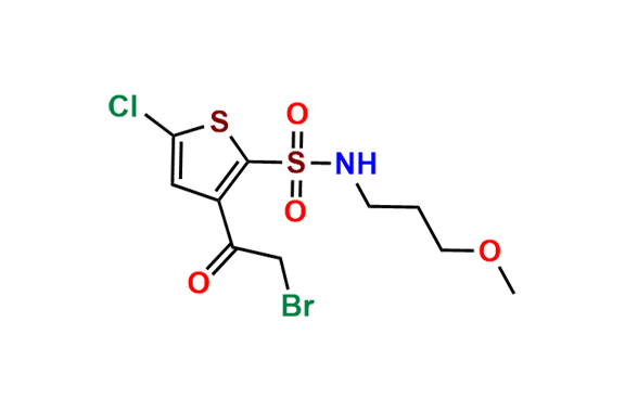 3-(2-Bromoacetyl)-5-chloro-N-(3-methoxypropyl)-2-thiophenesulfonamide
