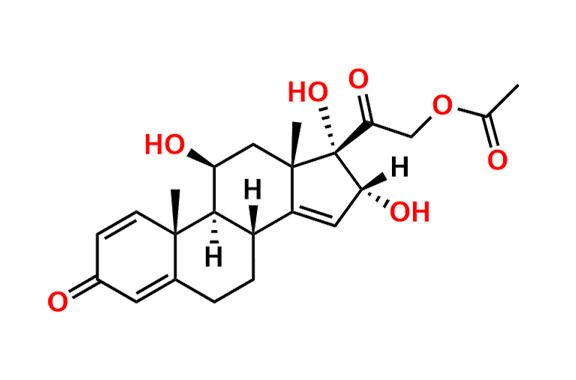 Budesonide 1,4,14-Triene Triol Impurity