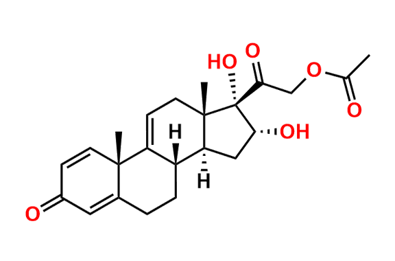 16Alpha-Hydroxy Prednisolone-9(11)-ene Acetate