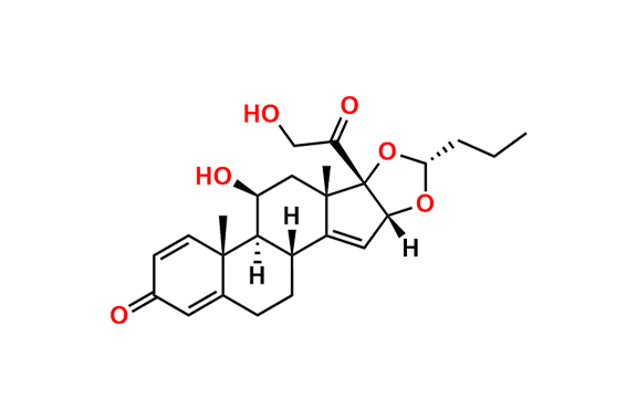 (6aR,6bS,7S,8aS,8bS,10R,11aR,12bR)-7-Hydroxy-8b-(2-hydroxyacetyl)-6a,8a-dimethyl-10-propyl-1,2,6a,6b,7,8,8a,8b,11a,12b-decahydro-4H-naphtho[2\',1\':4,5]indeno[1,2-d][1,3]dioxol-4-one