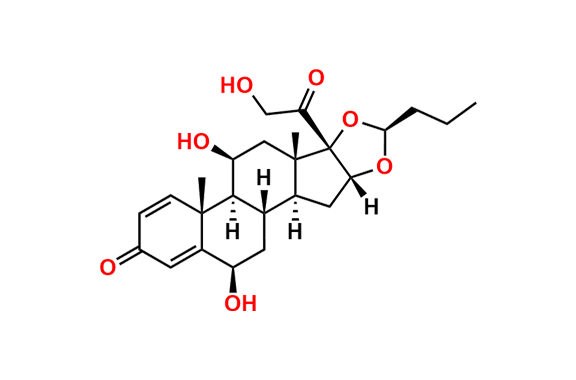 22S-6beta-Hydroxy Budesonide