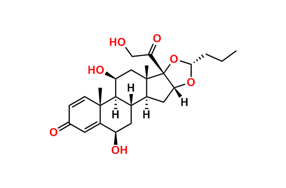 22R-6beta-Hydroxy Budesonide