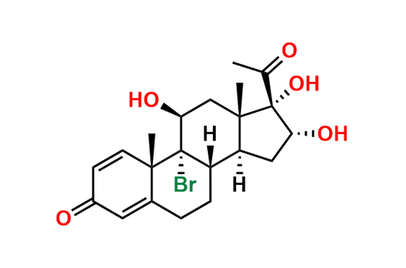 (11B,16a)-9-bromo-11,16,17-trihydroxy-pregna-1,4-diene-3,20-dione