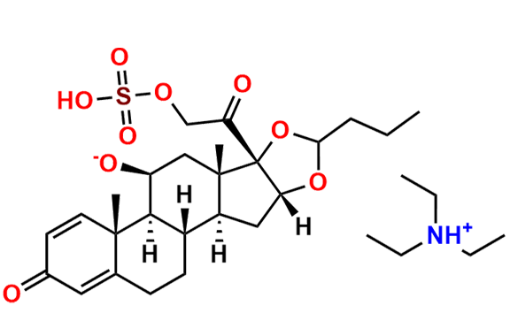 Budesonide Sulfate Triethylamine Salt (Mixture of Diastereomers)