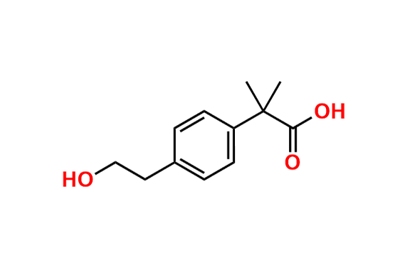 2-(4-(2-Hydroxyethyl)phenyl)-2-methylpropanoic acid