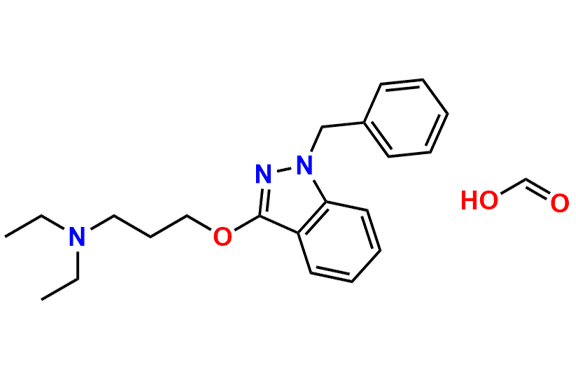 1-Benzyl-3-(3-diethylamino-propoxy)-1H-indazole Formate