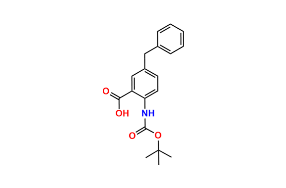 5-Benzyl-2-((tert-butoxycarbonyl)amino)benzoic Acid