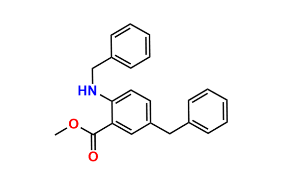 Methyl 5-benzyl-2-(benzylamino)benzoate