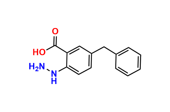 5-Benzyl-2-hydrazinylbenzoic Acid
