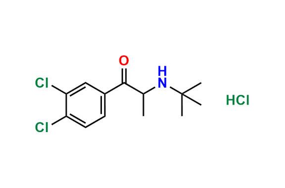 Bupropion 3,4-Dichloro Impurity Hydrochloride