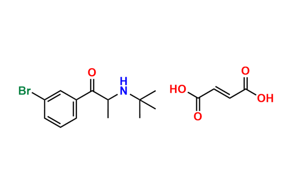 3\'-Dechloro-3\'-bromo Bupropion Fumarate
