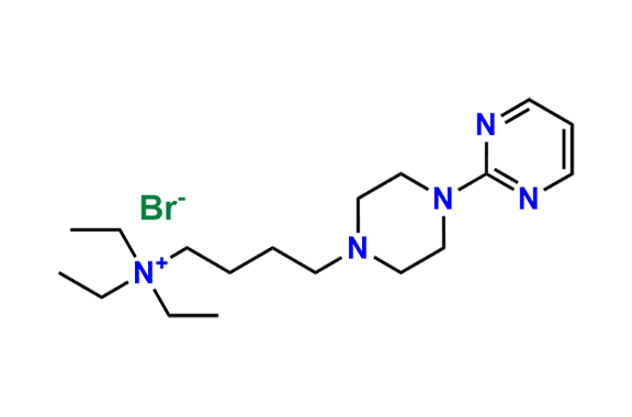 N,N,N-triethyl-4-(4-(pyrimidin-2-yl)piperazin-1-yl)butan-1-aminium Bromide