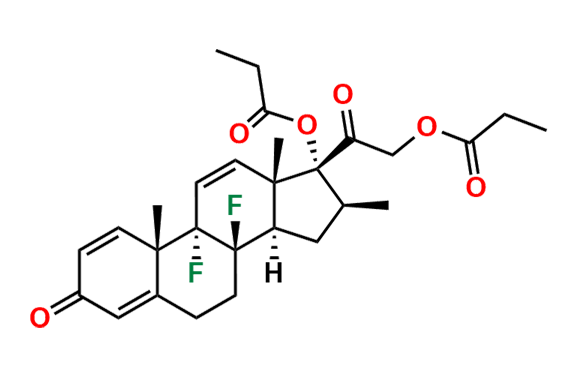 (8R,9S,10S,13S,14R,16S,17R)-8,9-Difluoro-10,13,16-trimethyl-3-oxo-17-(2-(propionyloxy)acetyl)-6,7,8,9,10,13,14,15,16,17-decahydro-3H-cyclopenta[a]phenanthren-17-yl propionate