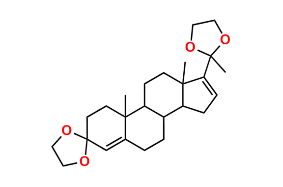 10,13-Dimethyl-17-(2-methyl-1,3-dioxolan-2-yl)-1,2,6,7,8,9,10,11,12,13,14,15-dodecahydrospiro[cyclopenta[a]phenanthrene-3,2\'-[1,3]dioxolane]
