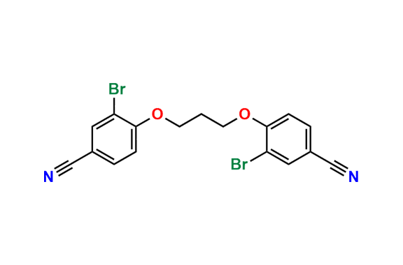 1,3-Bis(2\'bromo-4\'-cyano-phenoxy)propane