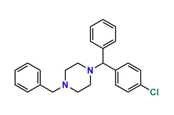 1-Benzyl-4-((4-chlorophenyl)(phenyl)methyl)piperazine