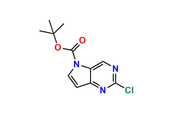 tert-Butyl 2-chloro-5H-pyrrolo[3,2-d]pyrimidine-5-carboxylate