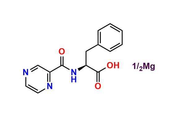 N-(Pyrazine-2-yl-carbonyl)-L-phenylalanine Magnesium Salt