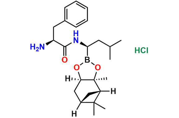(Alpha S)-Alpha-Amino-N-[(1R)-1-[(3aS,4S,6S,7aR)-hexahydro-3a,5,5-trimethyl-4,6-methano-1,3,2-benzodioxaborol-2-yl]-3-methylbutyl]-benzenepropanamide Monohydrochloride