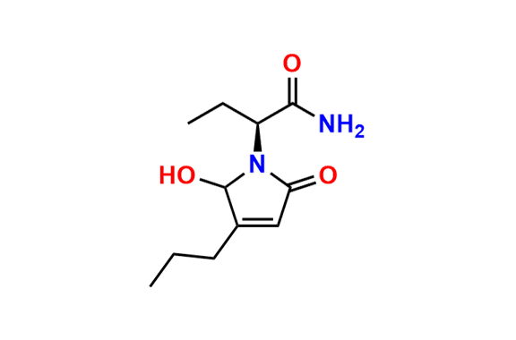 (2S)-2-(2-Hydroxy-5-oxo-3-propyl-2,5-dihydro-1H-pyrrol-1-yl)butanamide