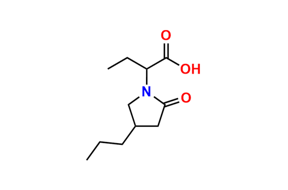 2-(2-Oxo-4-propylpyrrolidin-1-yl)butanoic Acid