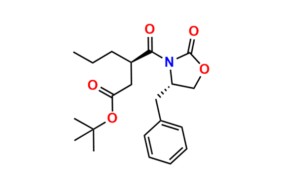 tert-Butyl (R)-3-((S)-4-benzyl-2-oxooxazolidine-3-carbonyl)hexanoate