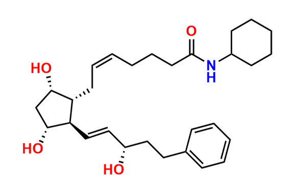 Bimatoprost Cyclohexyl Amide