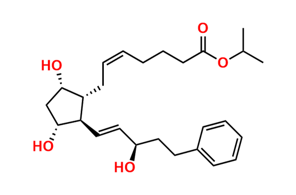 Isopropyl (Z)-7-((1R,2R,3R,5S)-3,5-dihydroxy-2-((R,E)-3-hydroxy-5-phenylpent-1-en-1-yl)cyclopentyl)hept-5-enoate