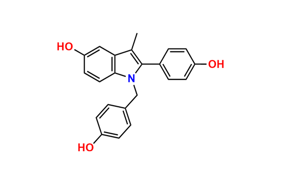 Des(1-azepanyl)ethyl Bazedoxifene