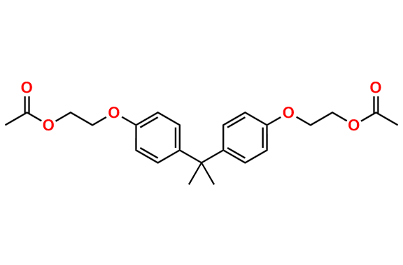 ((Propane-2,2-diylbis(4,1-phenylene))bis(oxy))bis(ethane-2,1-diyl) diacetate