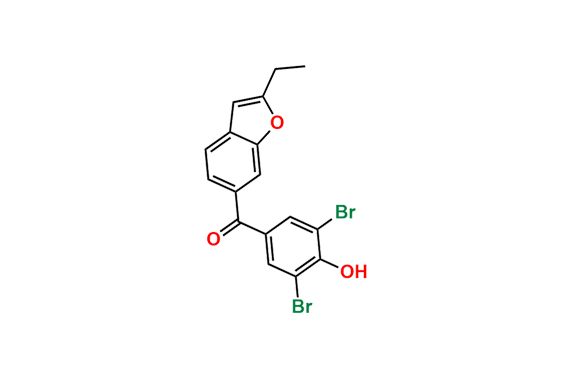 (3,5-Dibromo-4-hydroxyphenyl)(2-ethylbenzofuran-6-yl)methanone