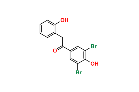 1-(3,5-Dibromo-4-hydroxyphenyl)-2-(2-hydroxyphenyl)ethan-1-one