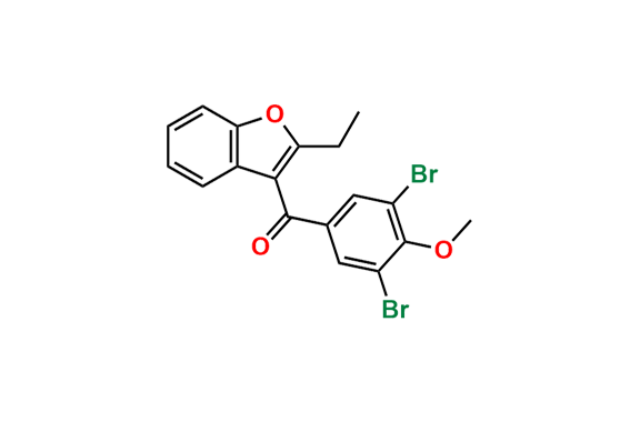 (3,5-Dibromo-4-methoxyphenyl)-(2-ethyl-1-benzofuran-3-yl)methanone