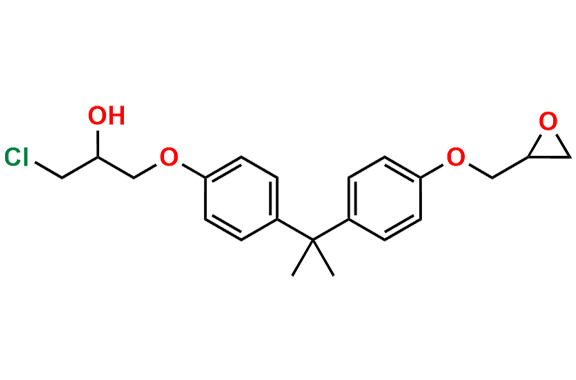Bisphenol A (3-chloro-2-hydroxypropyl)glycidyl ether
