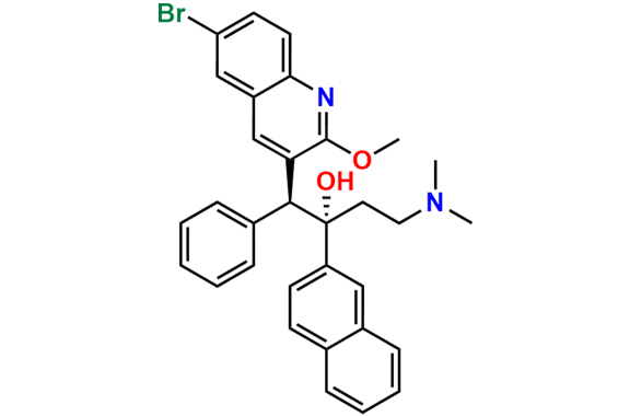 Bedaquiline 2-Naphthyl Diastereomer Impurity 2