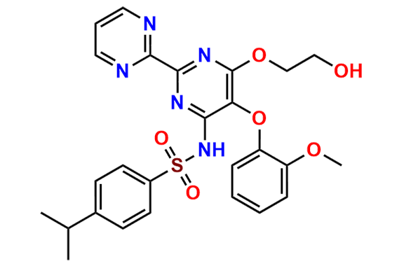 N-(6-(2-Hydroxyethoxy)-5-(2-methoxyphenoxy)-[2,2\'-bipyrimidin]-4-yl)-4-isopropylbenzenesulfonamide