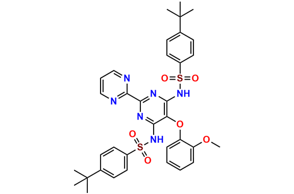 N,N\'-[5-(2-Methoxyphenoxy)[2,2\'-bipyrimidine]-4,6-diyl]bis[4-(1,1-dimethylethyl)benzenesulfonamide]
