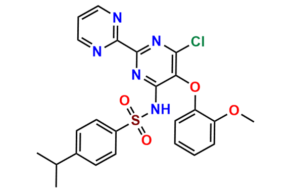N-(6-Chloro-5-(2-methoxyphenoxy)-[2,2\'-bipyrimidin]-4-yl)-4-isopropylbenzenesulfonamide
