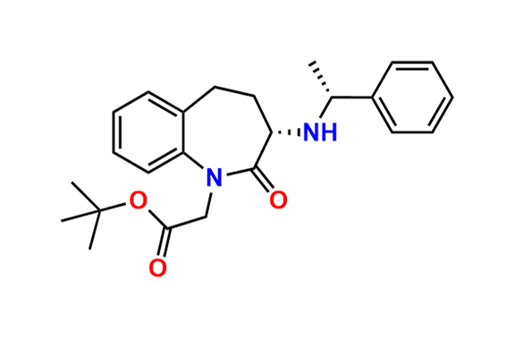 tert-butyl 2-((S)-2-oxo-3-(((R)-1-phenylethyl)amino)-2,3,4,5-tetrahydro-1H-benzo[b]azepin-1-yl)acetate