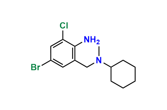 2-Amino-5-bromo-3-chloro-N-cyclohexyl-N-methylbenzenemethanamine