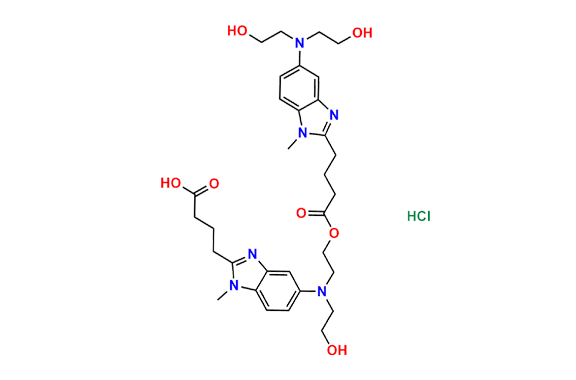 Bendamustine Trihydroxyethyl Dimer Impurity