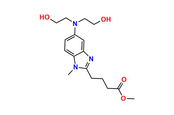 Methyl 4-(5-(bis(2-hydroxyethyl)amino)-1-methyl-1H-benzo[d]imidazol-2-yl)butanoate
