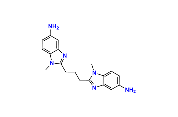 2,2\'-(Propane-1,3-diyl)bis(1-methyl-1H-benzo[d]imidazol-5-amine)