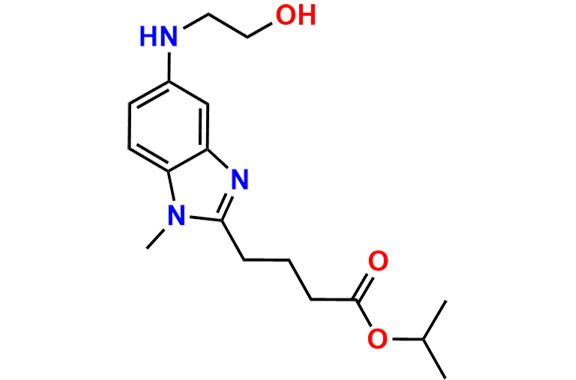 Isopropyl 4-(5-((2-hydroxyethyl)amino)-1-methyl-1H-benzo[d]imidazol-2-yl)butanoate