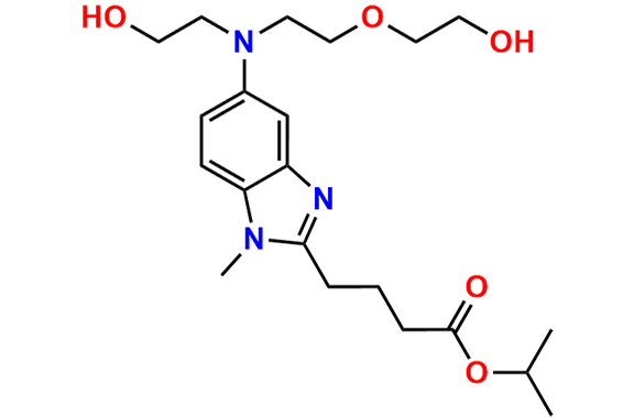 Isopropyl 4-(5-((2-(2-hydroxyethoxy)ethyl)(2-hydroxyethyl)amino)-1-methyl-1H-benzo[d]imidazol-2-yl)butanoate