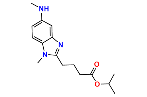 4-(1-methyl-5-methylamino-1H-benzoimidazole-2yl)-butyric acid isopropylester