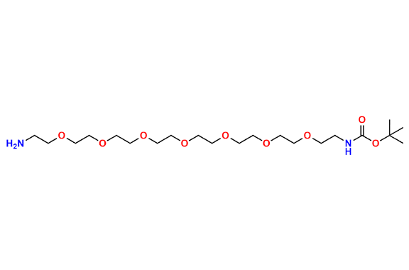 25-Amino-5,8,11,14,17,20,23-heptaoxa-2-azapentacosanoic Acid1,1-Dimethylethyl Ester
