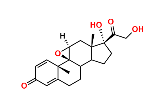 9β,11β-Epoxy-17,21-dihydroxypregna-1,4-diene-3,20-dione