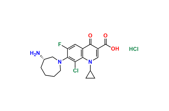 Besifloxacin (3S)-Isomer Hydrochloride Salt